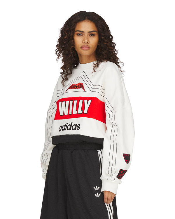 adidas | x Willy Chavarria Sweatshirt Off White - Concrete