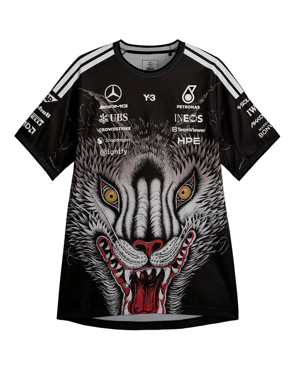adidas Y-3 | x Mercedes AMG F1 Team Driver Jersey Black - Concrete