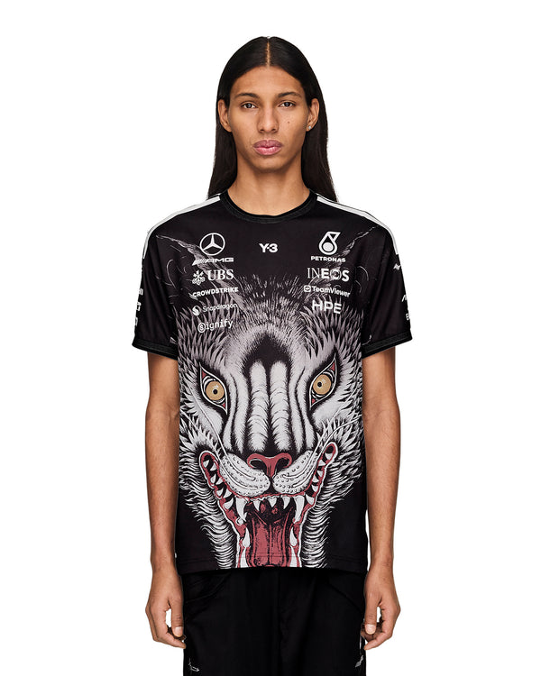 adidas Y-3 | x Mercedes AMG F1 Team Driver Jersey Black - Concrete