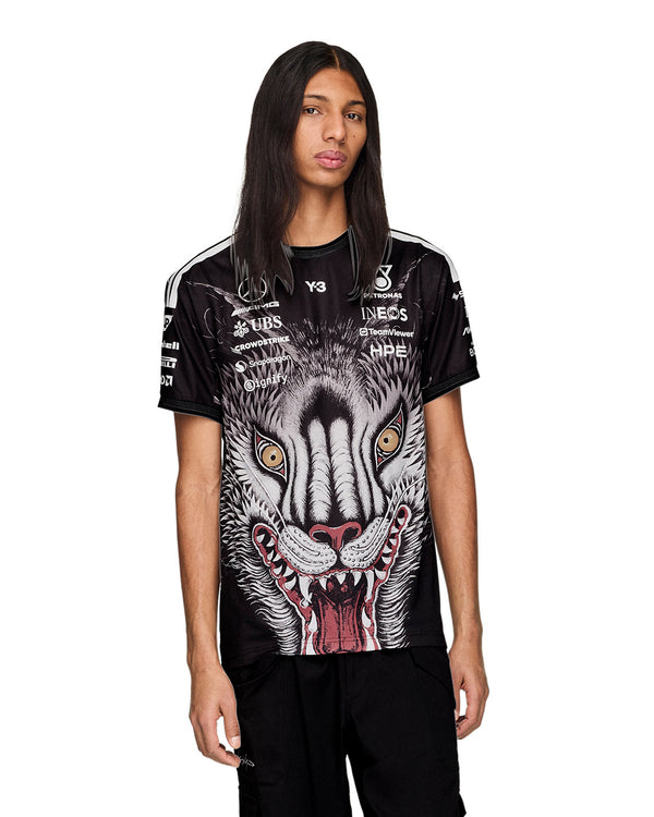 adidas Y-3 | x Mercedes AMG F1 Team Driver Jersey Black - Concrete
