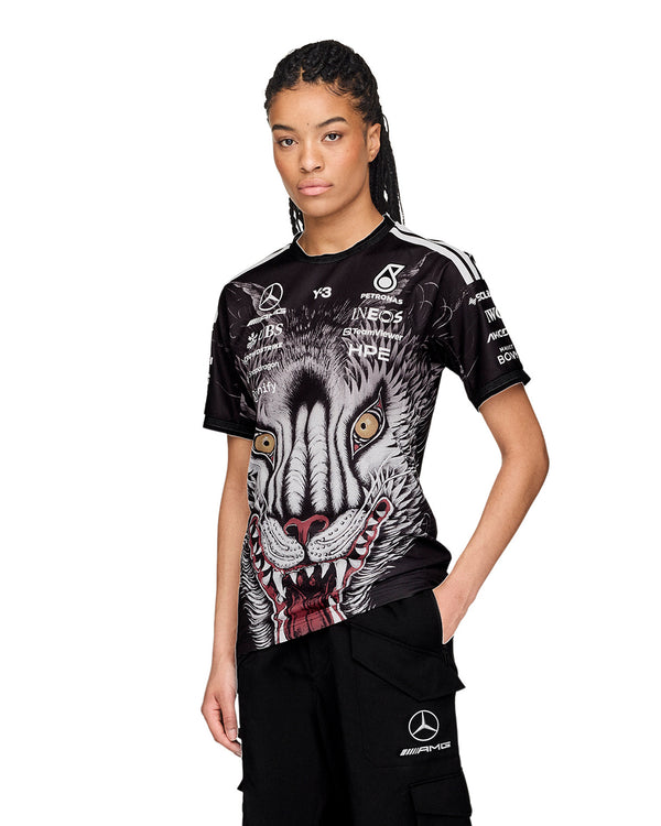 adidas Y-3 | x Mercedes AMG F1 Team Driver Jersey Black - Concrete