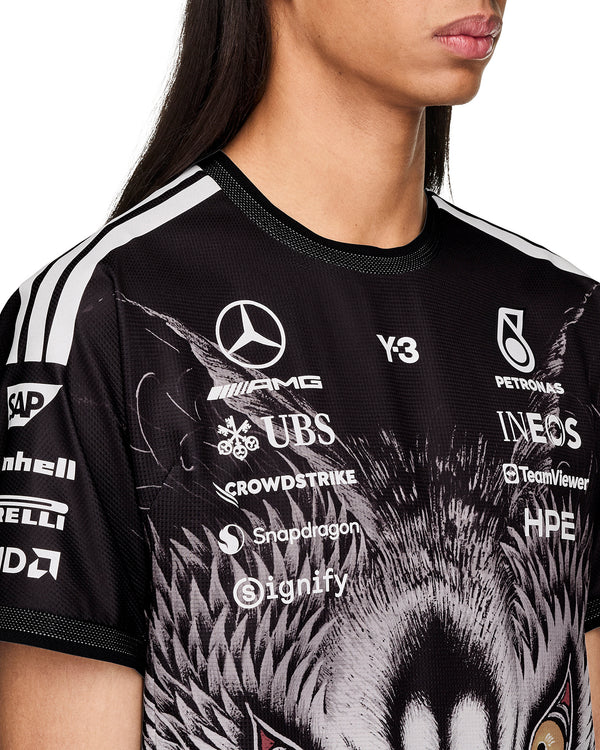 adidas Y-3 | x Mercedes AMG F1 Team Driver Jersey Black - Concrete