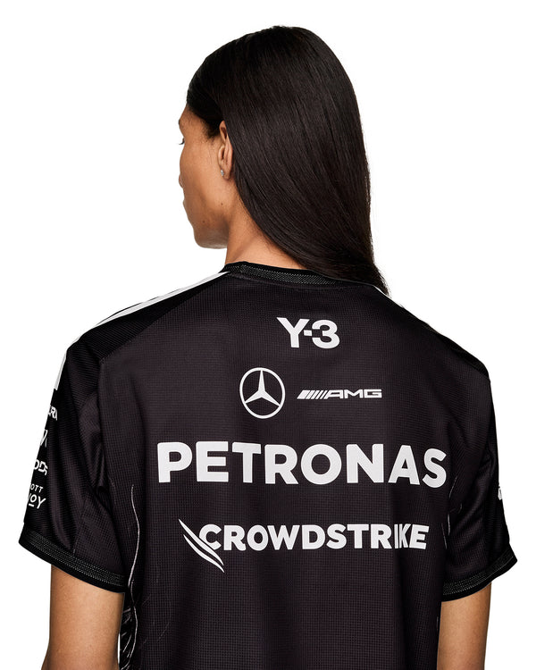 adidas Y-3 | x Mercedes AMG F1 Team Driver Jersey Black - Concrete