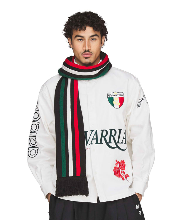 adidas | x Willy Chavarria FB Soccer Scarf Black - Concrete