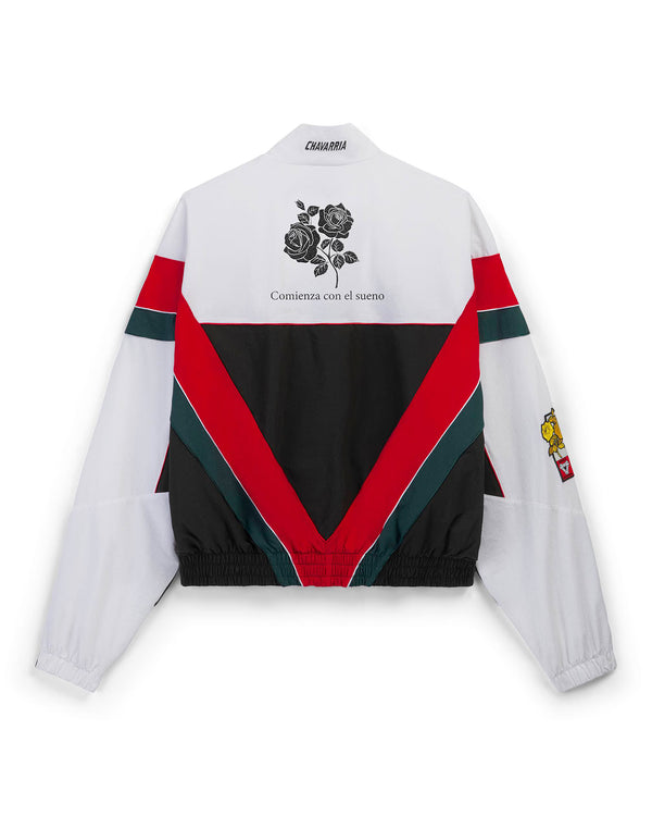 adidas | x Willy Chavarria Woven Track Jacket White - Concrete