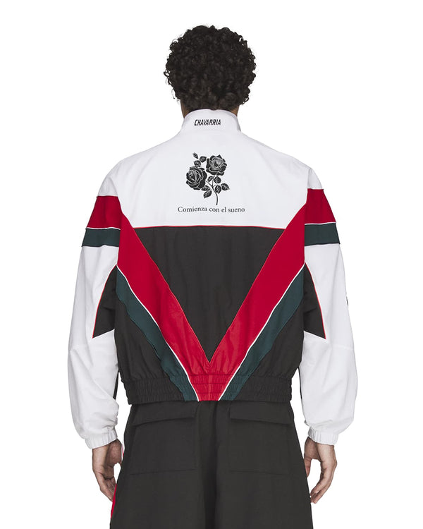 adidas | x Willy Chavarria Woven Track Jacket White - Concrete