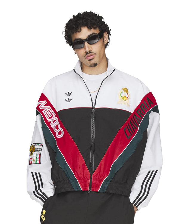 adidas | x Willy Chavarria Woven Track Jacket White - Concrete
