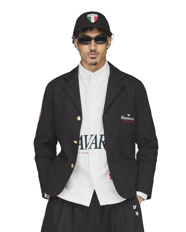 adidas | x Willy Chavarria Players Blazer Jacket Black - Concrete