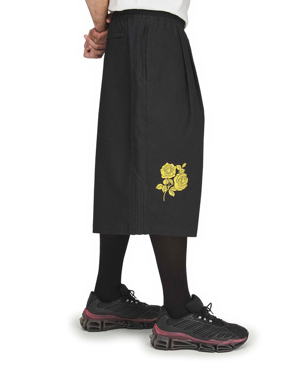 adidas | x Willy Chavarria Twill Long Short Black - Concrete