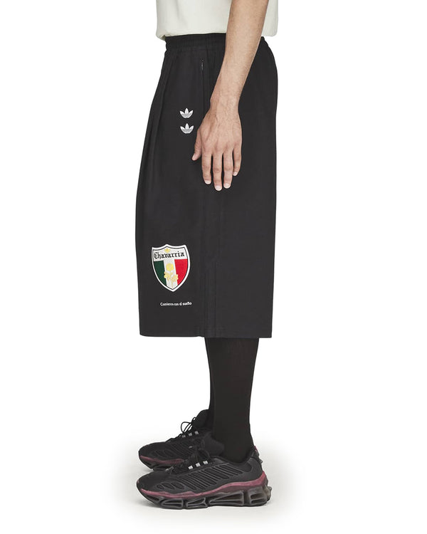 adidas | x Willy Chavarria Twill Long Short Black - Concrete
