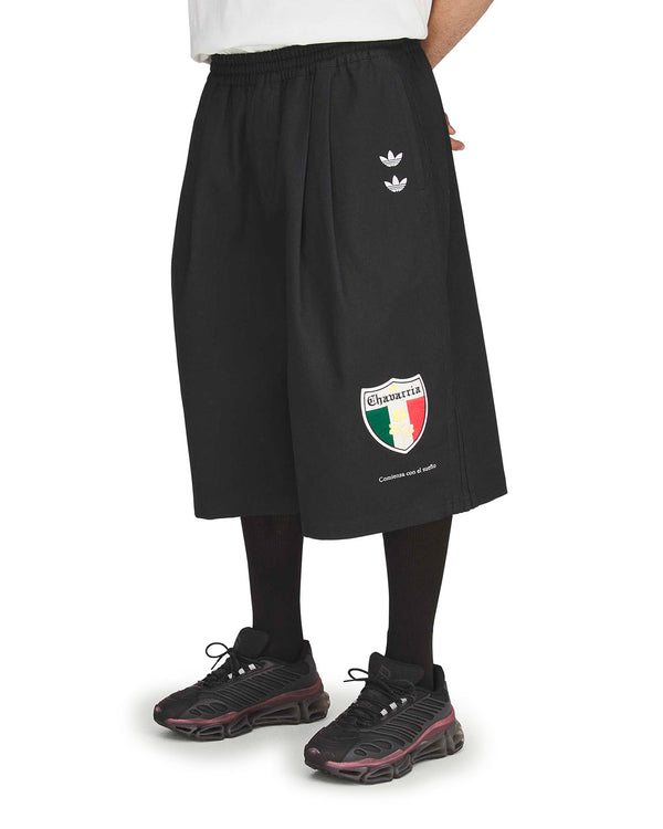 adidas | x Willy Chavarria Twill Long Short Black - Concrete