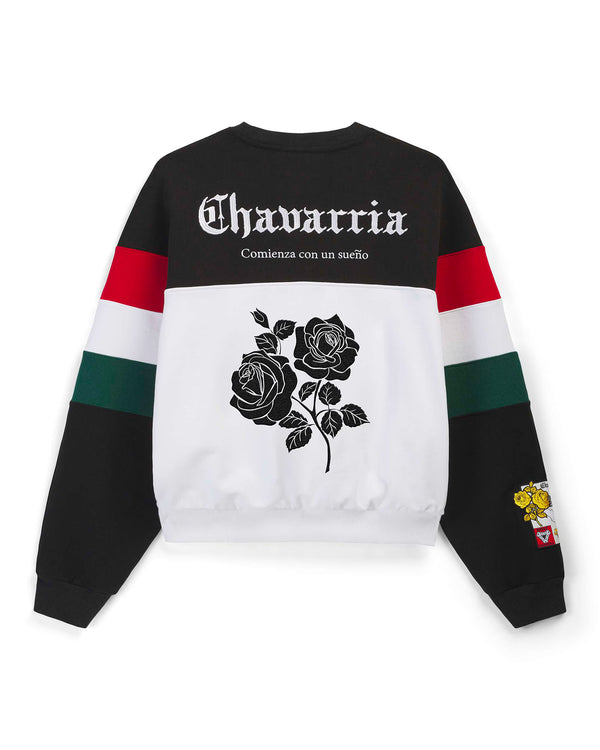 adidas | x Willy Chavarria Crew Sweatshirt Black White - Concrete