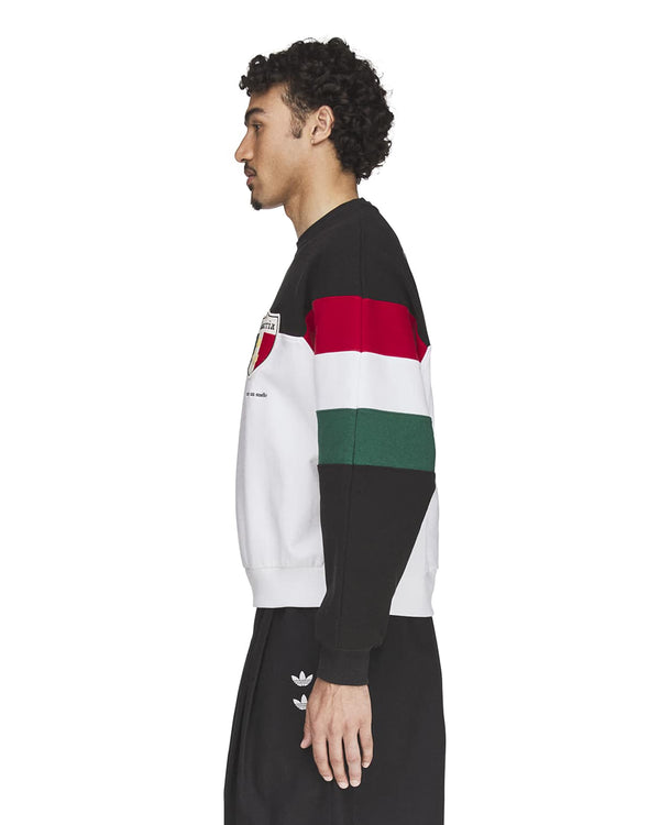 adidas | x Willy Chavarria Crew Sweatshirt Black White - Concrete