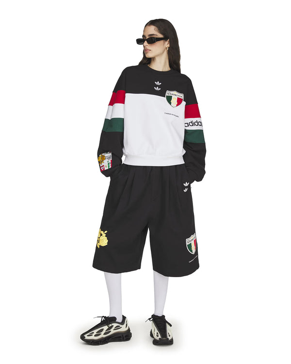 adidas | x Willy Chavarria Crew Sweatshirt Black White - Concrete