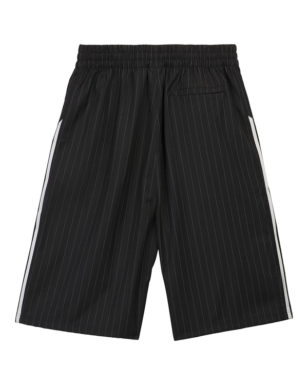 adidas | x Willy Chavarria Pinstripe Track Short Black - Concrete