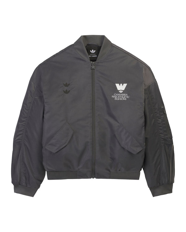 adidas | x Willy Chavarria Bomber Jacket Grey - Concrete