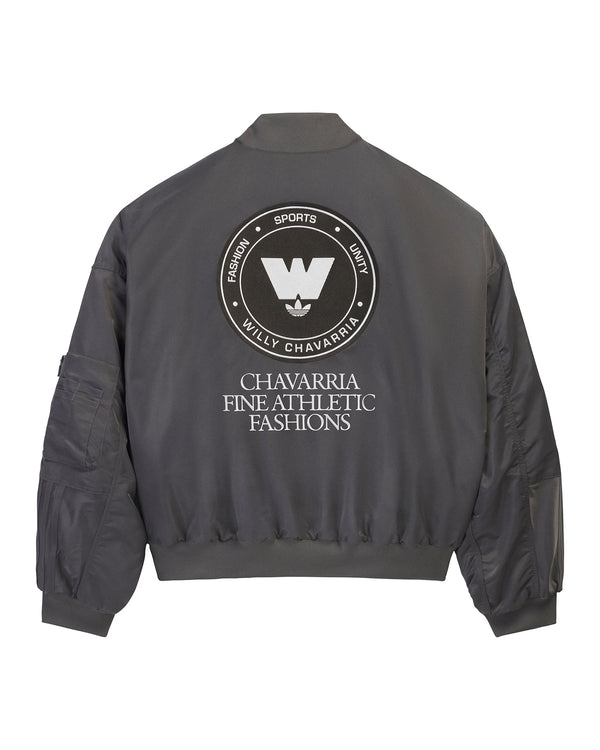 adidas | x Willy Chavarria Bomber Jacket Grey - Concrete
