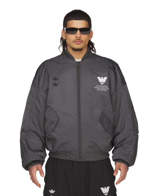 adidas | x Willy Chavarria Bomber Jacket Grey - Concrete