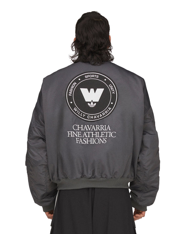 adidas | x Willy Chavarria Bomber Jacket Grey - Concrete