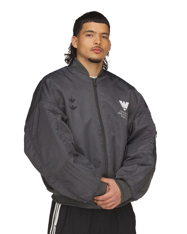 adidas | x Willy Chavarria Bomber Jacket Grey - Concrete