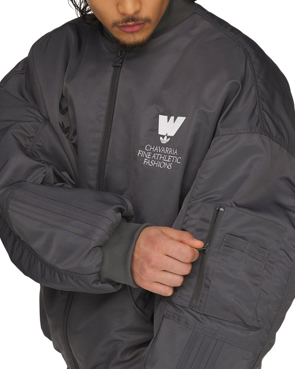 adidas | x Willy Chavarria Bomber Jacket Grey - Concrete