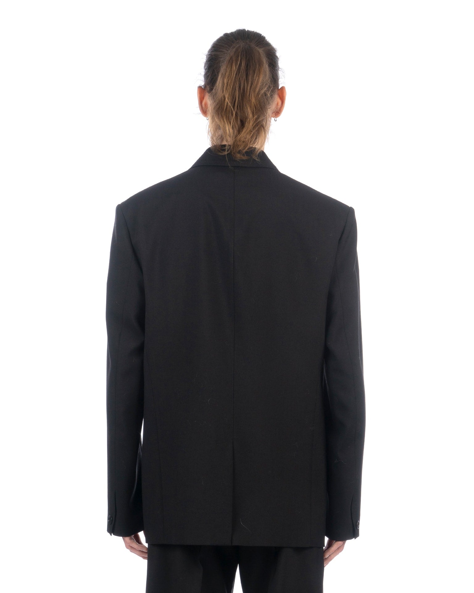 ジャケット MARNI BLACK WOOL BLAZER Black light wool blazer with Marni tag | Marni