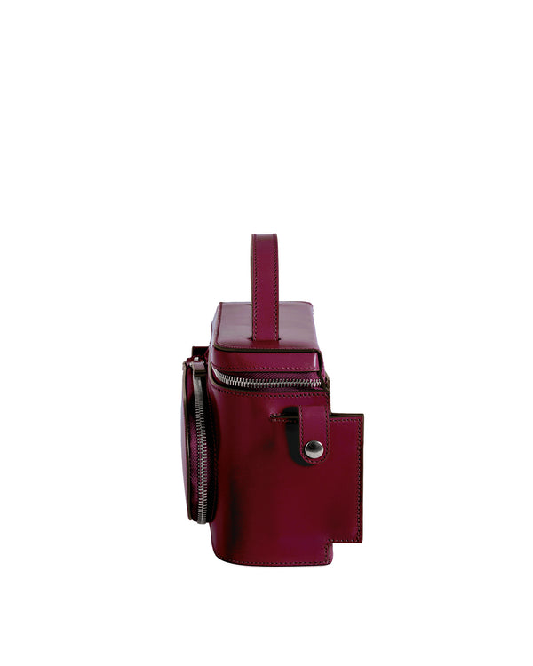 Merryl Tielman | Esther Leather Handbag Ruby