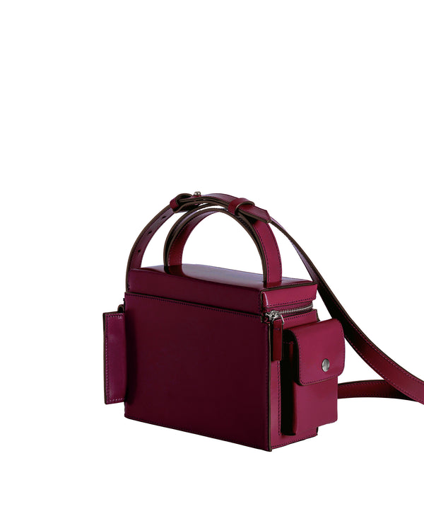 Merryl Tielman | Esther Leather Handbag Ruby