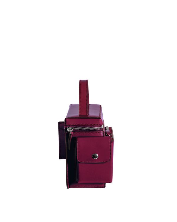 Merryl Tielman | Esther Leather Handbag Ruby