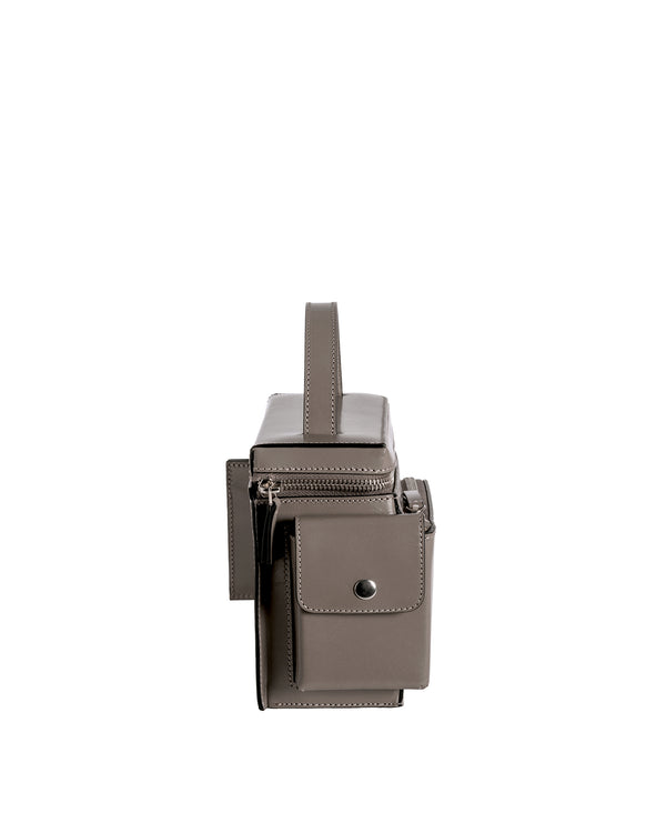 Merryl Tielman | Esther Leather Handbag Gray