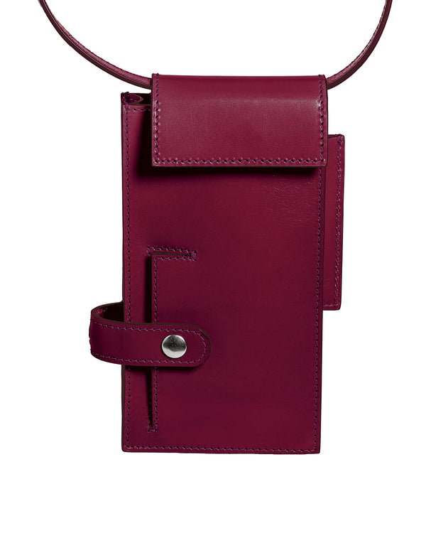 Merryl Tielman | Jimmy Phone Leather Bag Ruby