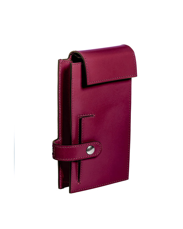 Merryl Tielman | Jimmy Phone Leather Bag Ruby