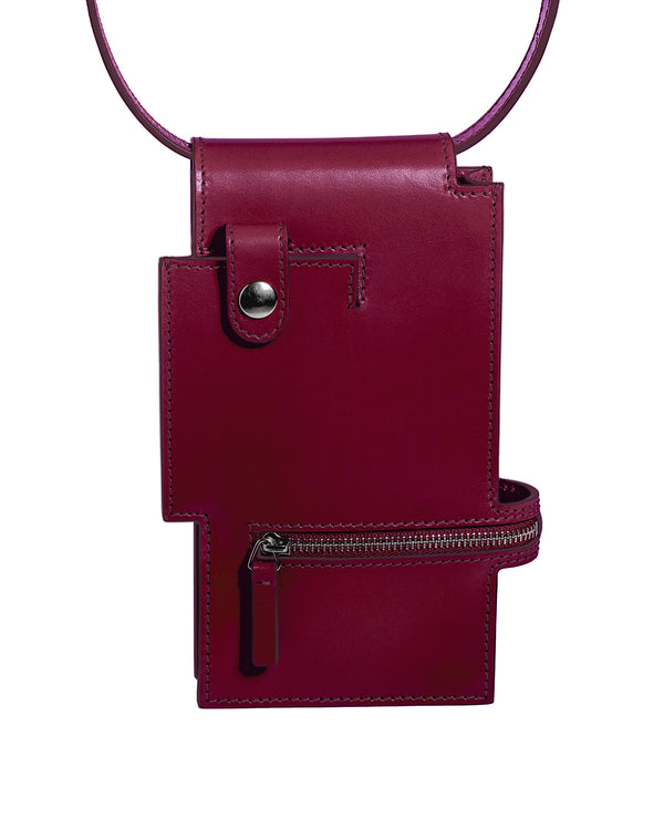 Merryl Tielman | Jimmy Phone Leather Bag Ruby