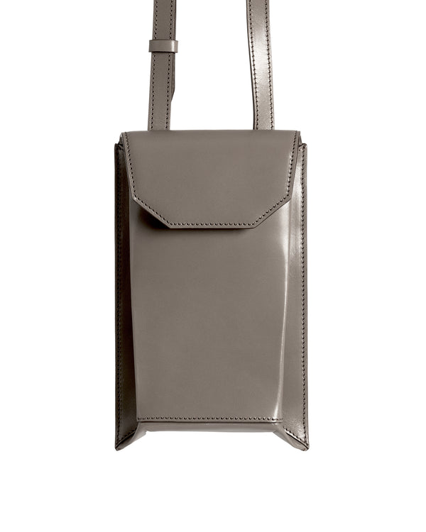 Merryl Tielman | Joost Phone Leather Bag Gray