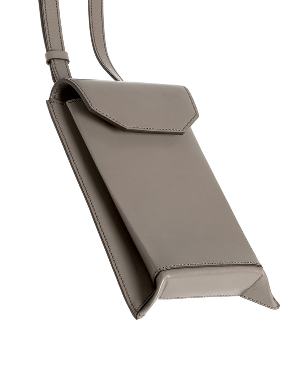 Merryl Tielman | Joost Phone Leather Bag Gray