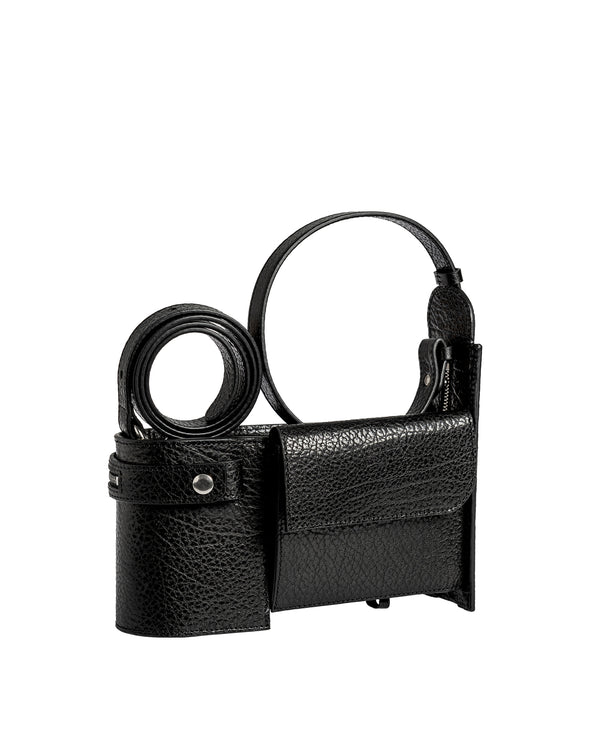 Merryl Tielman | Louwrens Shoulder Bag Black Pebbled
