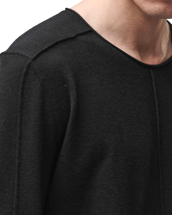 thom krom | M K 132 Cashmere Pullover Sweater Black