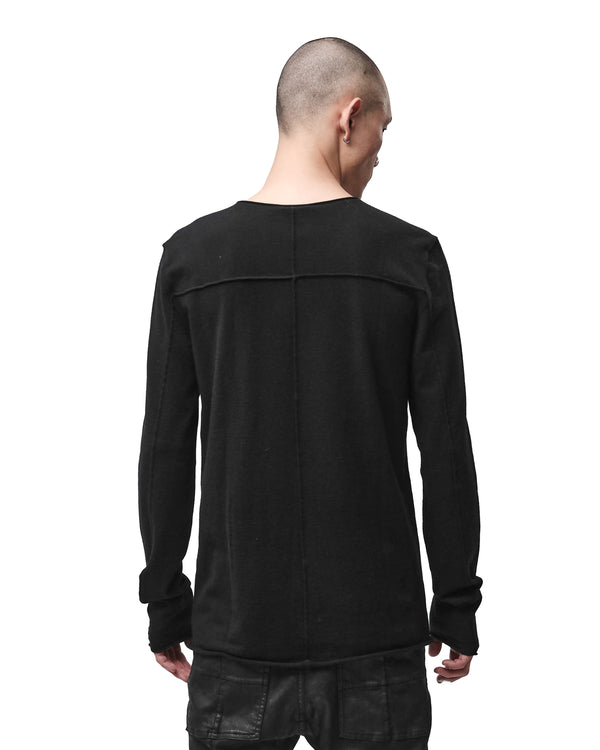 thom krom | M K 132 Cashmere Pullover Sweater Black