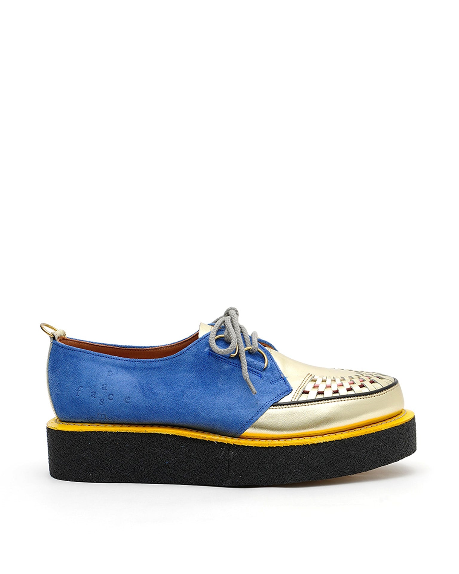FACETASM | x George Cox Shoes Gold / Blue | Concrete