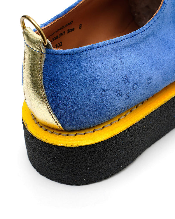 FACETASM | x George Cox Shoes Gold / Blue - Concrete