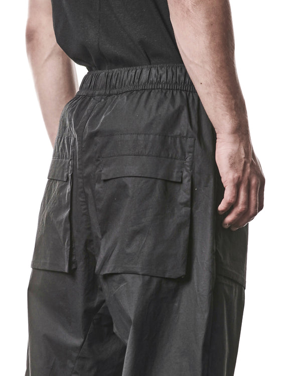 thom krom | M P 32 Men Trousers Long Woven Black - Concrete
