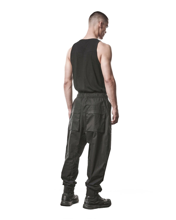 thom krom | M P 32 Men Trousers Long Woven Black - Concrete
