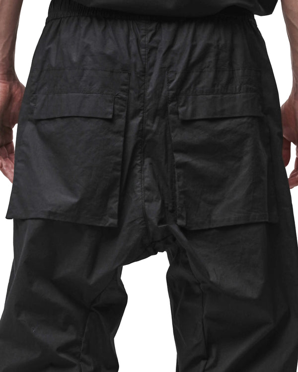 thom krom | M P 65 Drawstring Trousers Black