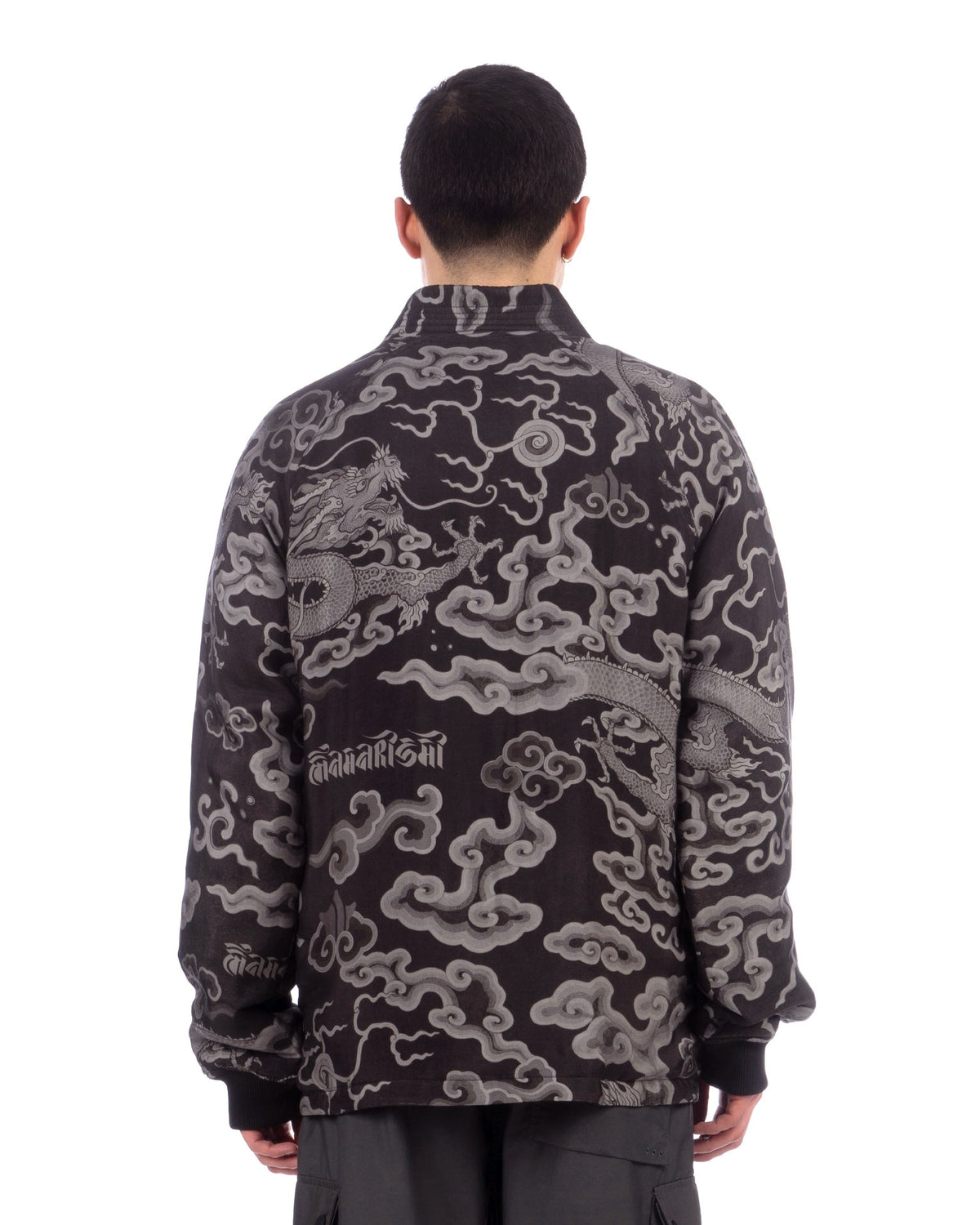 maharishi | 5027 30th Anniversary Reversible Kimono Black - Concrete