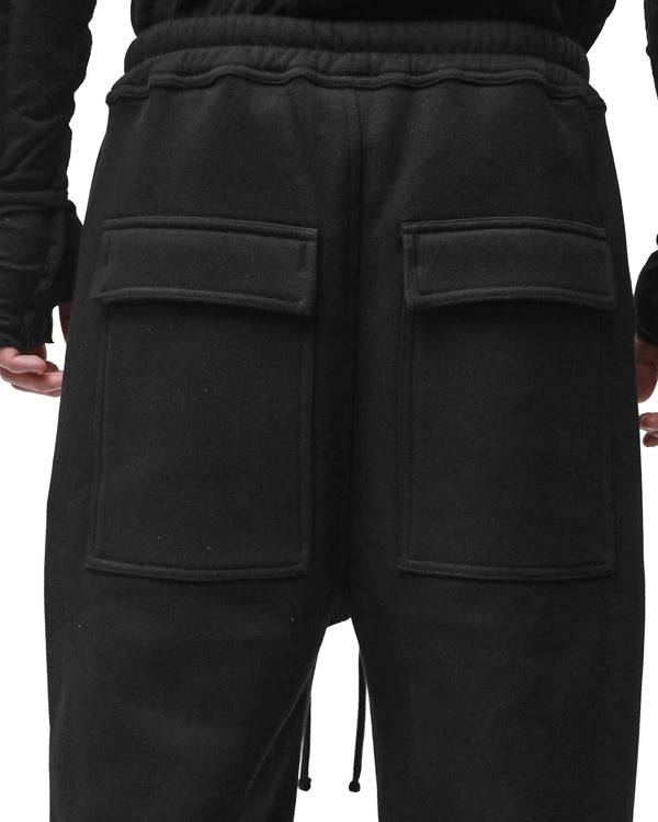 thom krom | M ST 540 Cotton Trousers Black