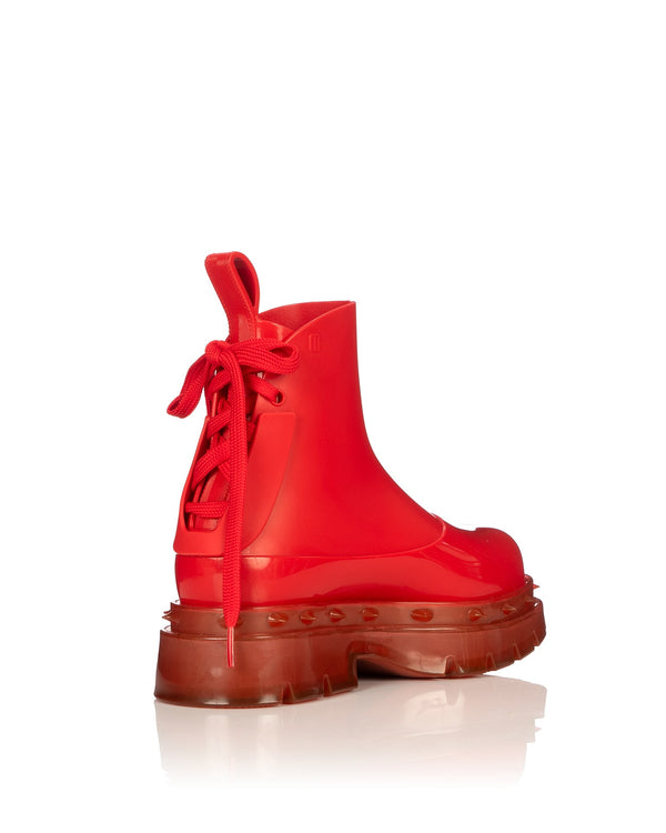 Melissa | x Undercover Spikes Boot Red - Concrete