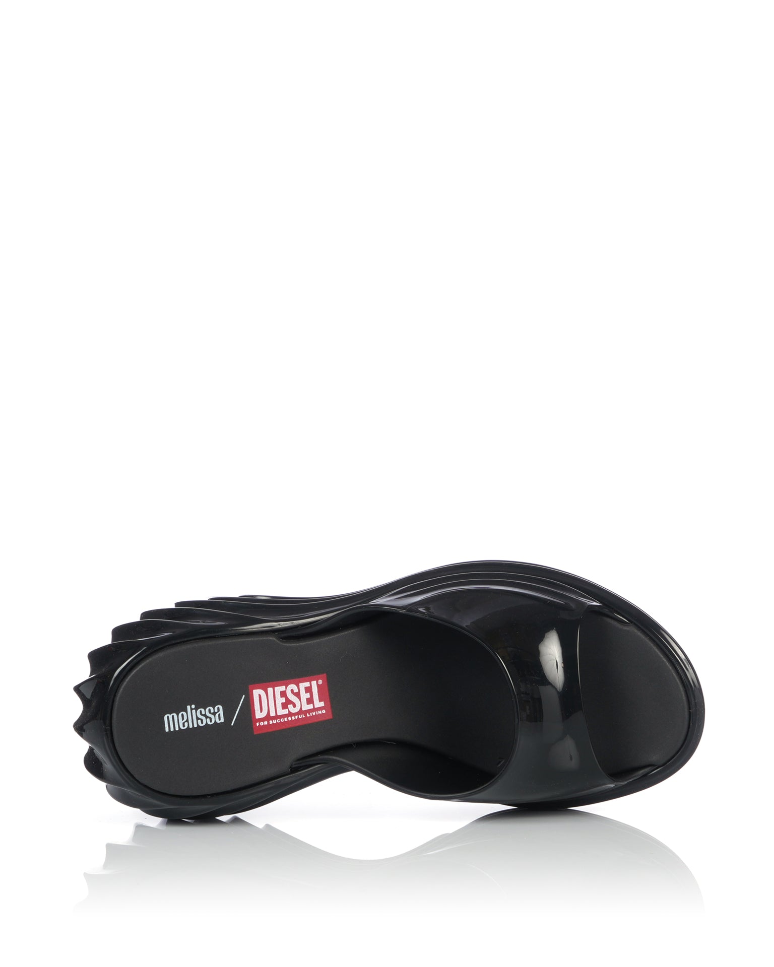 Melissa Quantum Platform + DIESEL【22cm】 Melissa | x Diesel Quantum Platform Black | Concrete