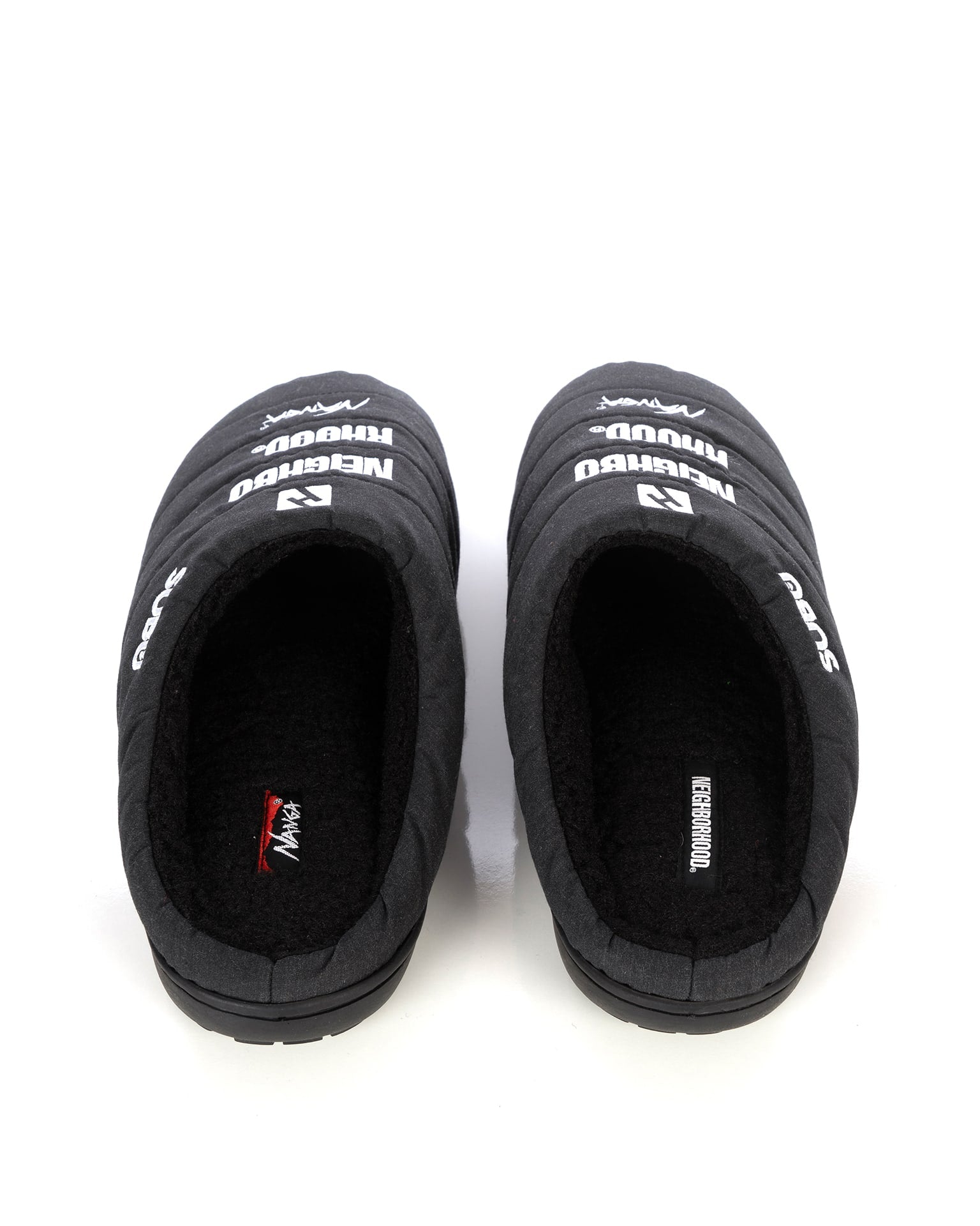 NEIGHBORHOOD | x NANGA x SUBU Takabi Sandals Black | Concrete