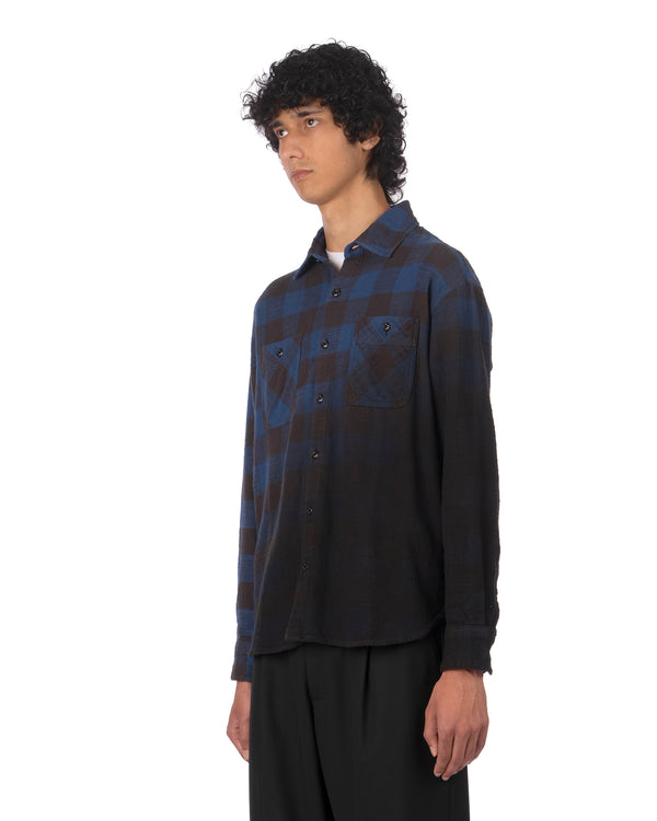 NEIGHBORHOOD | FADE / C-SHIRT Long Sleeve Blue