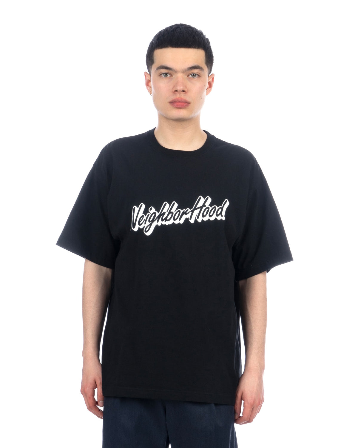 NEIGHBORHOOD | NH-9 T-Shirt Black - Concrete